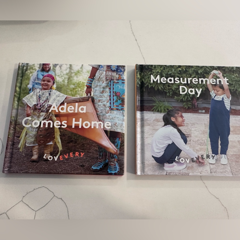 Lovevery Kids Book Set - Adela Comes Home & Measurement Day